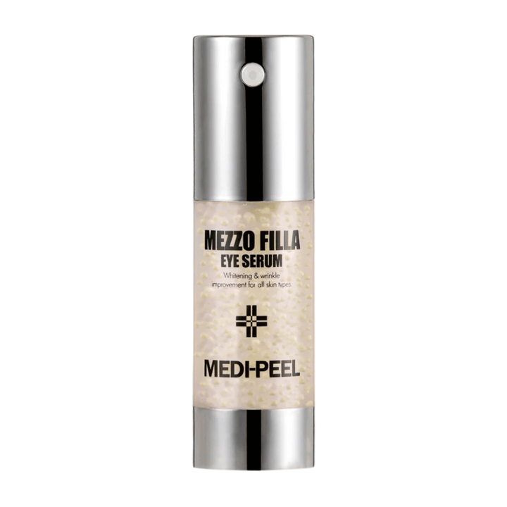 MEDI-PEEL Mezzo Filla Eye Serum stoječa slika izdelka – korejski serum za oči, ki pomaga zmanjšati gube, daje sijaj in izboljšuje elastičnost kože.