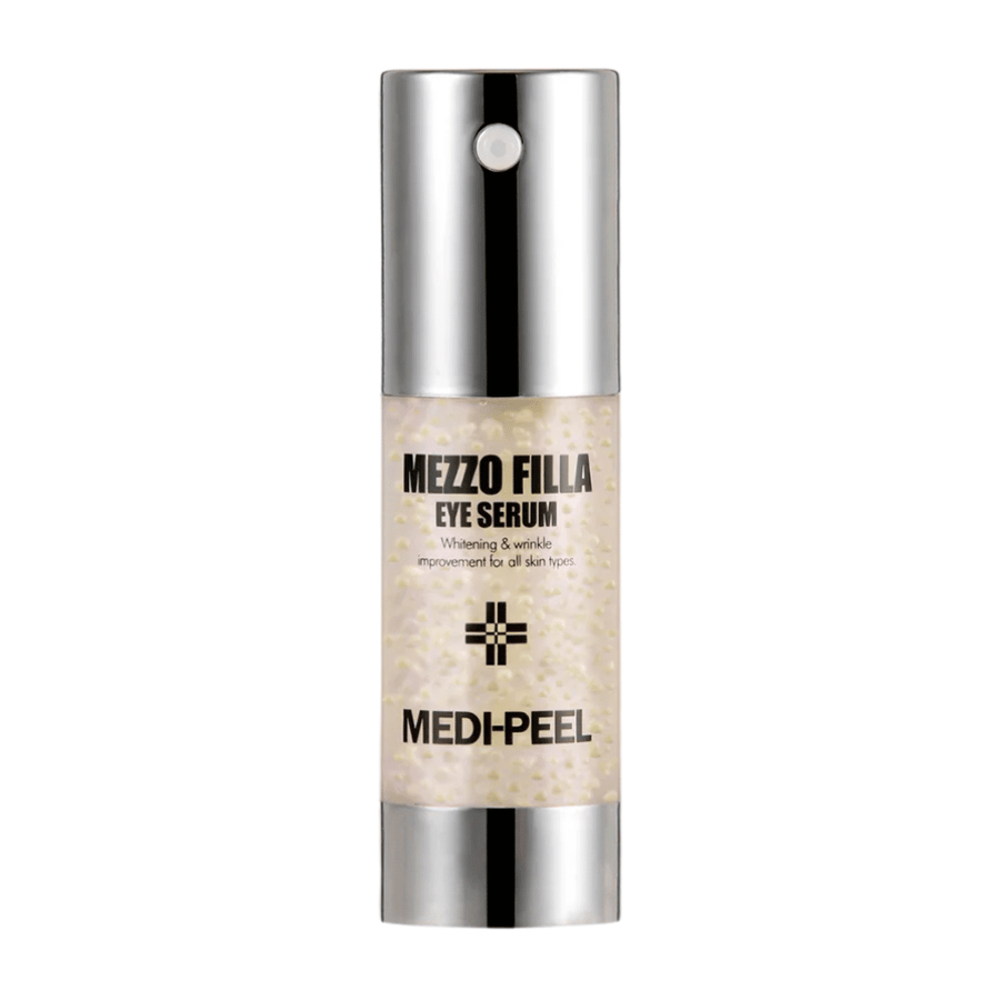 MEDI-PEEL Mezzo Filla Eye Serum stoječa slika izdelka – korejski serum za oči, ki pomaga zmanjšati gube, daje sijaj in izboljšuje elastičnost kože.