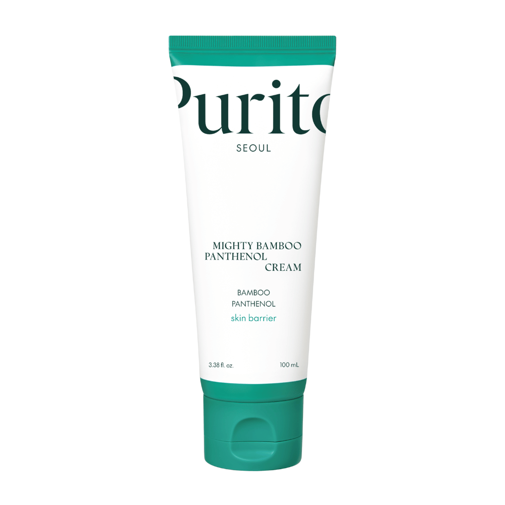 Purito Mighty Bamboo Panthenol Cream je hranilna krema za obraz, ki združuje izvleček bambusa in pantenol za krepitev kožne pregrade, globinsko vlaženje in pomiritev občutljive kože. Popolna za vsakodnevno uporabo, pušča kožo mehko in uravnoteženo brez draženja.
