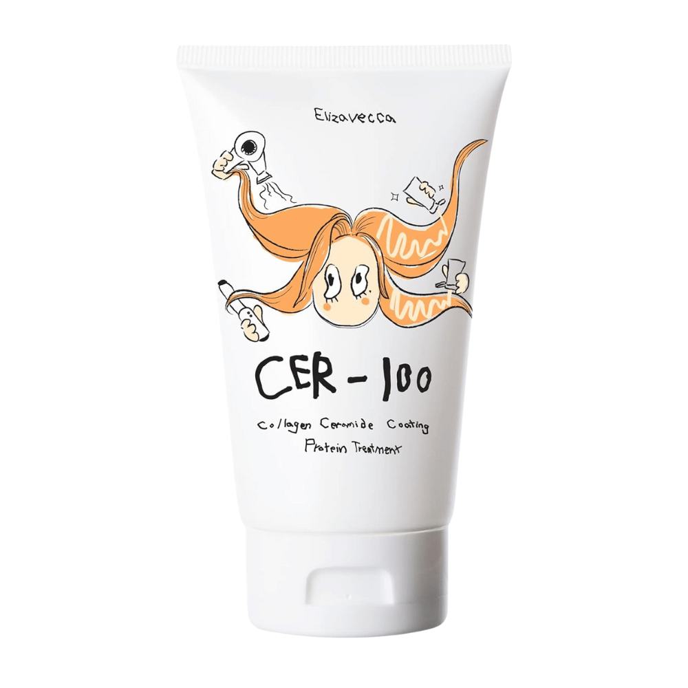 Elizavecca Milky Piggy CER-100 Collagen Ceramide Coating Protein Treatment – korejska maska za lase za obnovljene, mehke in močne lase