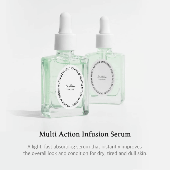 Dr. Althea Multi Action Infusion Serum – lahko obrazni serum, ki se hitro vpije in izboljša suho, utrujeno in pusto kožo.