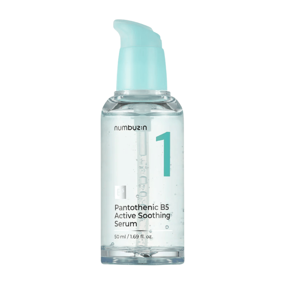 numbuzin No.1 Pantothenic B5 Active Soothing Serum 50 ml – korejski B5-serum s pantenolom in niacinamidom za uravnoteženo in jasno kožo