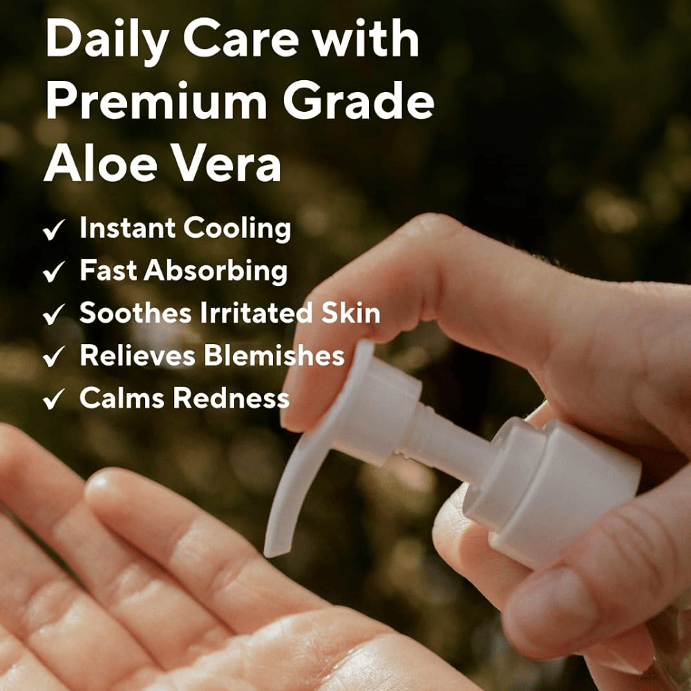 AROMATICA Organic Aloe Vera Gel – pomirjujoč in vlažilni gel aloe vere za vsakodnevno nego kože