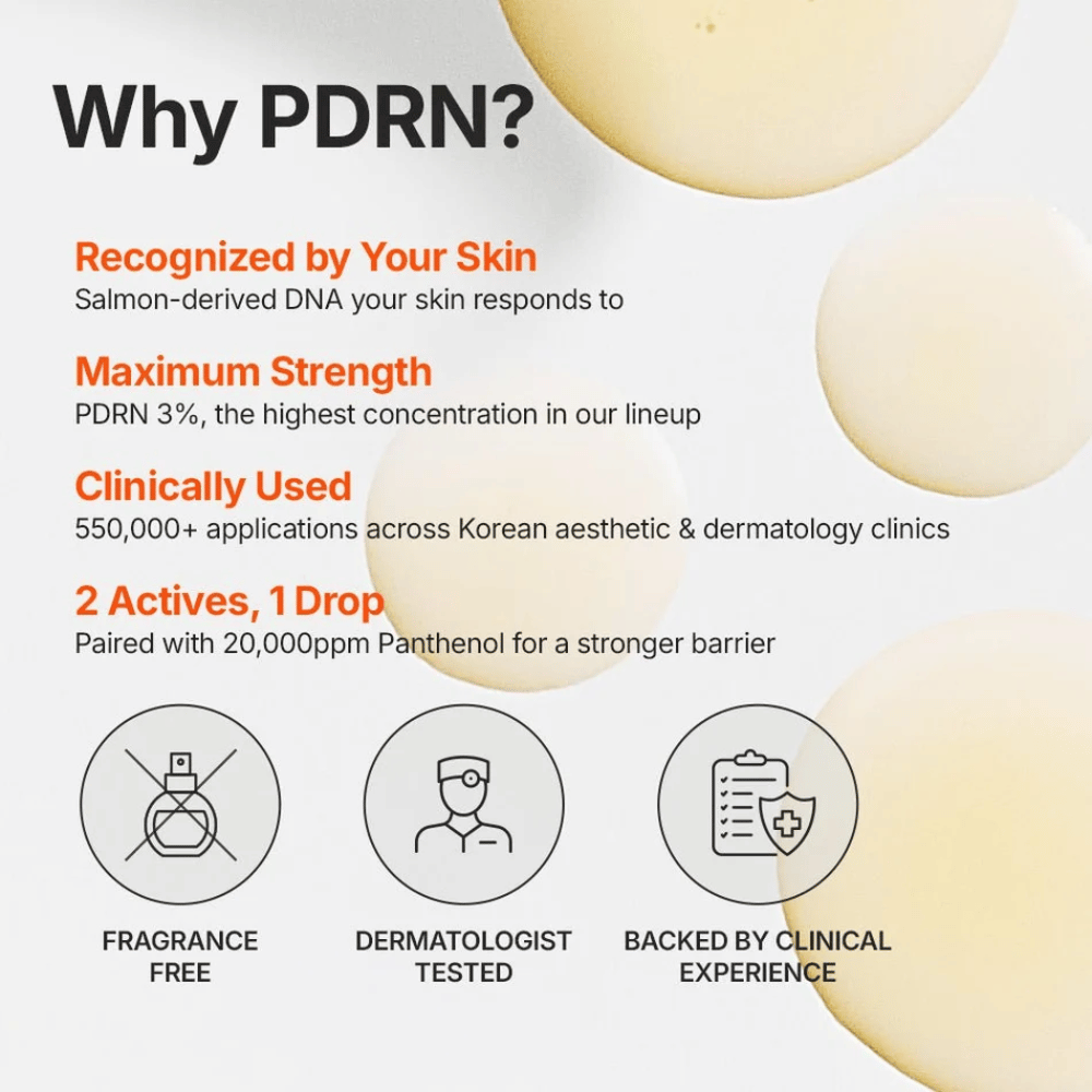Genabelle PDRN 3% Hyper Boost Ampoule s 3 % PDRN in pantenolom za kožno bariero