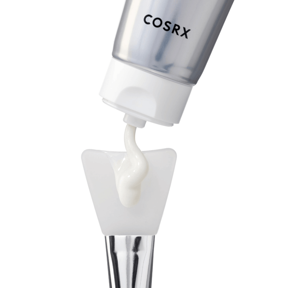 COSRX PDRN EXOSOME Skinplaning Glaze Mask s kremasto teksturo, ki daje sijaj, vlaži kožo in izboljša strukturo kože.