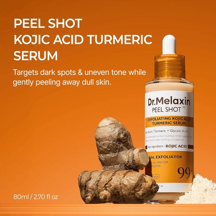 Dr Melaxin Peel Shot serum z niacinamidom, ki krepi kožno bariero ter daje bolj enakomeren in jasnejši ten kože