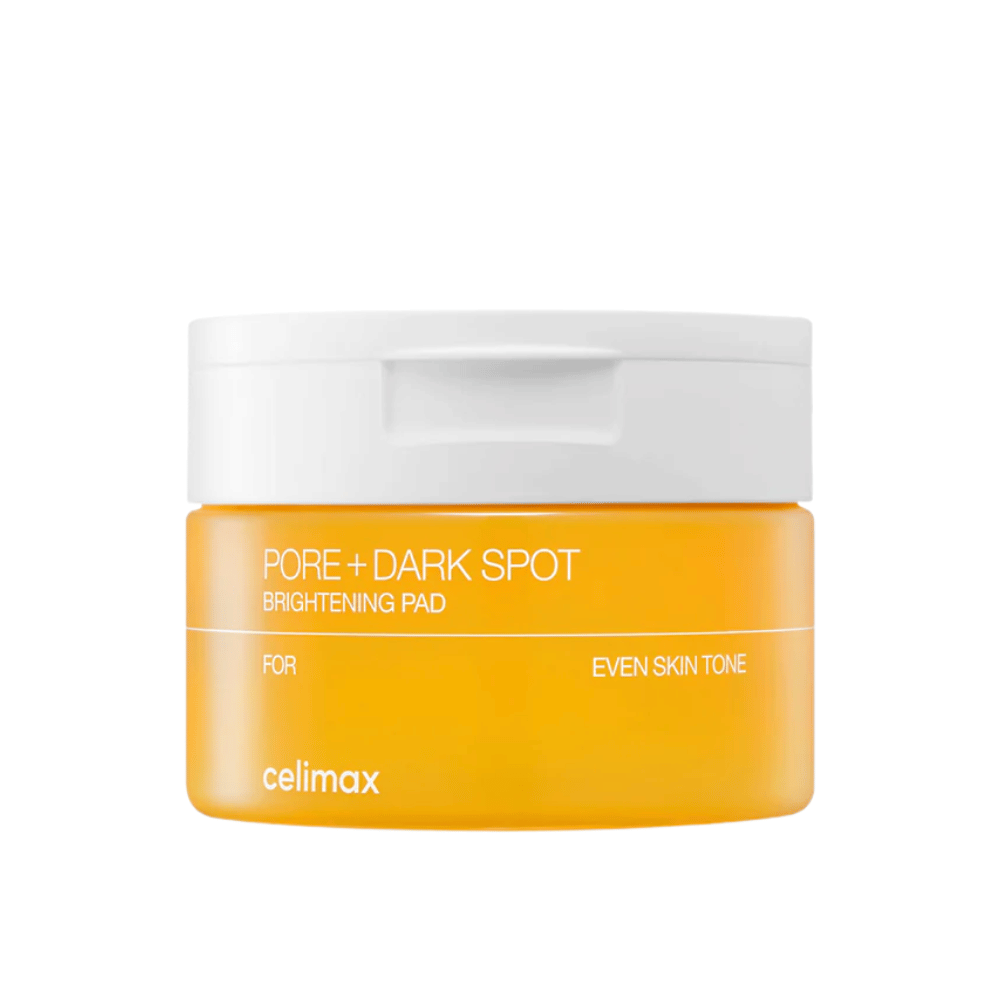 Celimax Pore + Dark Spot Brightening Pad – korejski svetleči blazinice za kožo z neenakomernim tonom, porami in pigmentacijo.