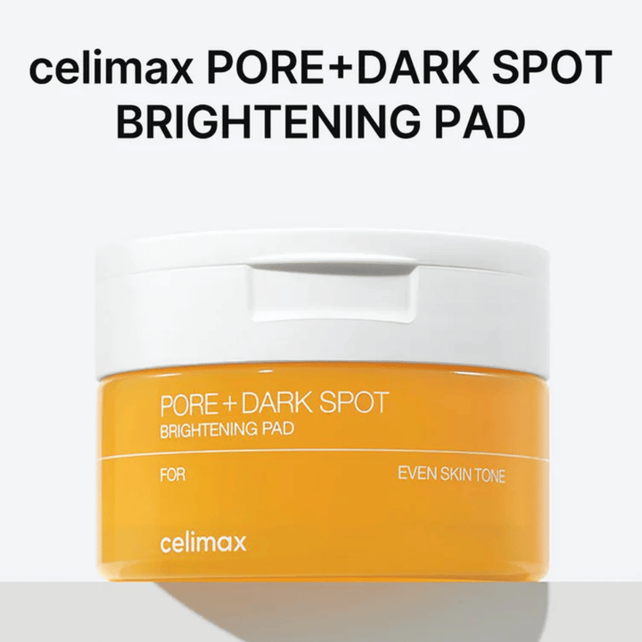 Celimax Pore + Dark Spot Brightening Pad – blazinice za nego kože, ki zmanjšujejo temne lise, čistijo pore in zagotavljajo enakomeren ton kože.