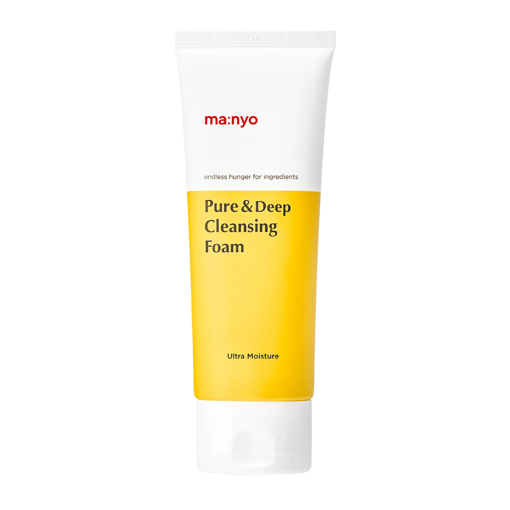Povečava Ma:nyo Pure & Deep Cleansing Foam – ultra vlažilna formula, ki nežno čisti in globinsko vlaži kožo.
