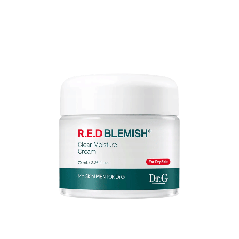 Dr.G R.E.D Blemish Clear Moisture Cream – vlažilna krema za obraz v 70 ml lončku.