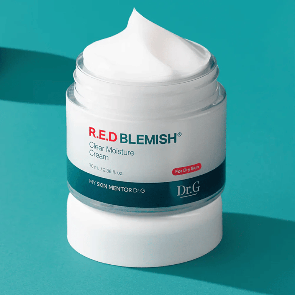 Dr.G R.E.D Blemish Clear Moisture Cream – bogata vlažilna krema, razvita za suho in dehidrirano kožo.