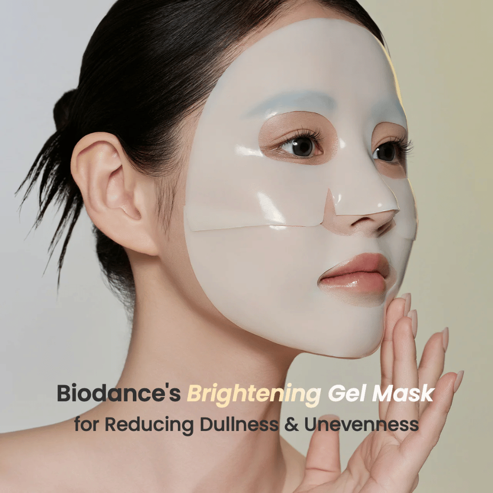 Biodance Brightening Gel Mask – inovativna gel maska, ki zmanjšuje pusto kožo in neenakomeren ten. Vlaži, posvetli in daje koži sijoč lesk.
