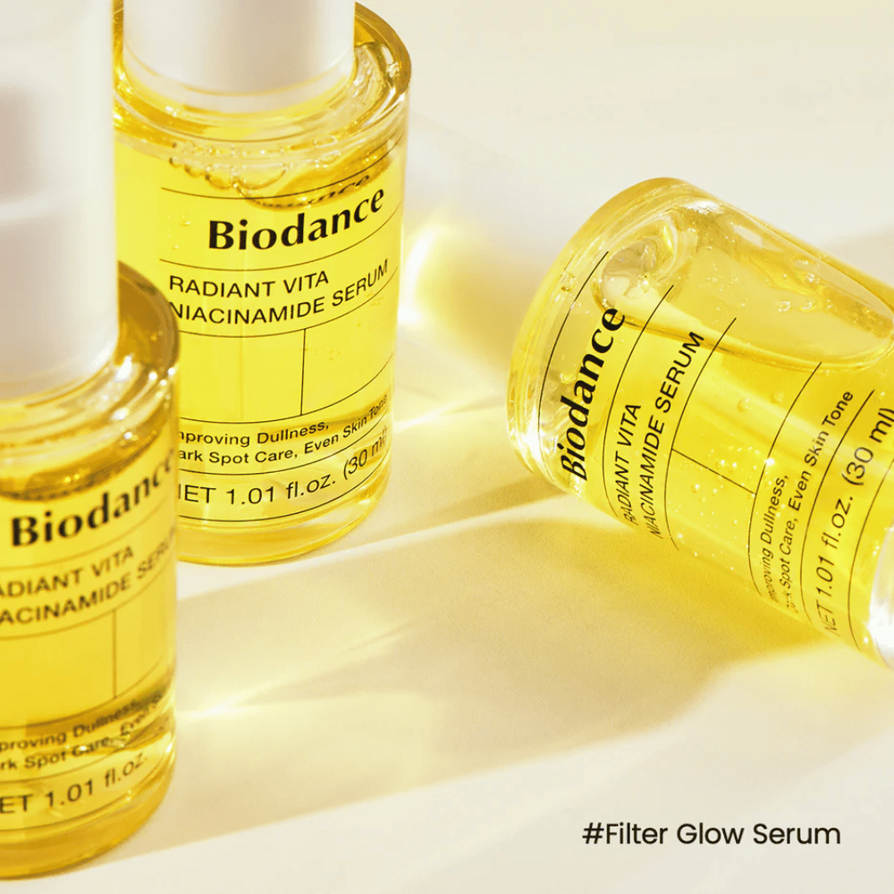 Biodance Radiant Vita Niacinamide Serum 30 ml – sijoč serum z niacinamidom za sijaj in enakomeren ten kože