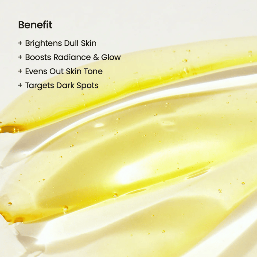 Prednosti Biodance Radiant Vita Niacinamide Serum – zmanjšuje temne lise, izenačuje ten kože in povečuje sijaj