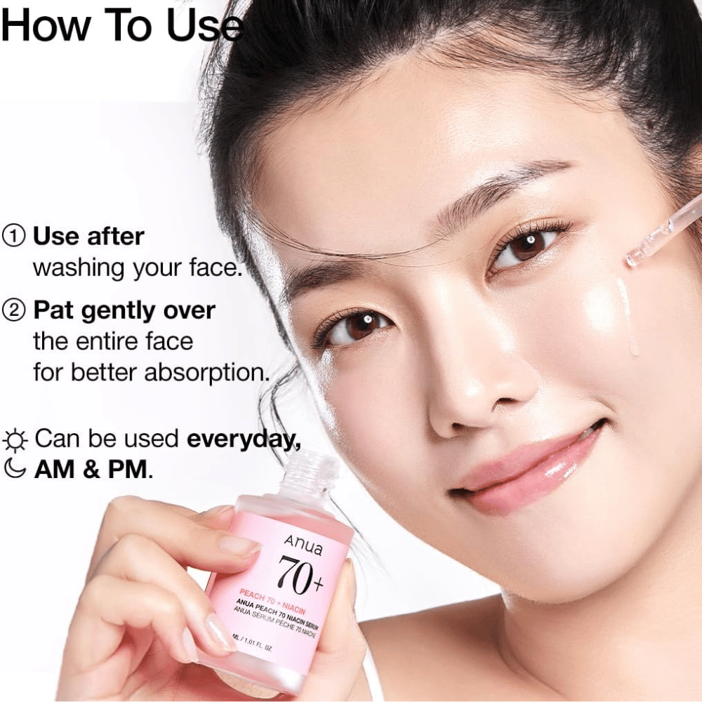 Peach 70% Niacin Serum 30ml