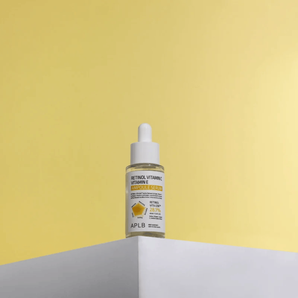 APLB Retinol Vitamin C Vitamin E Ampoule Serum 40 ml na belem podstavku