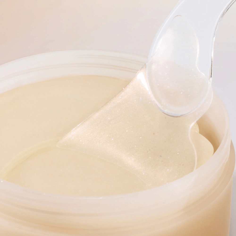 Spatula dviguje Beauty of Joseon obliž za oči iz lončka, hidrogelni obliži z ginsengom in retinalom za anti-age in nego oči.