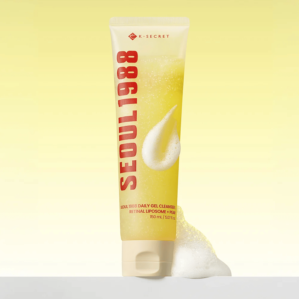 K-SECRET SEOUL 1988 Daily Gel Cleanser – peneče čistilo za obraz z retinalom in hruško