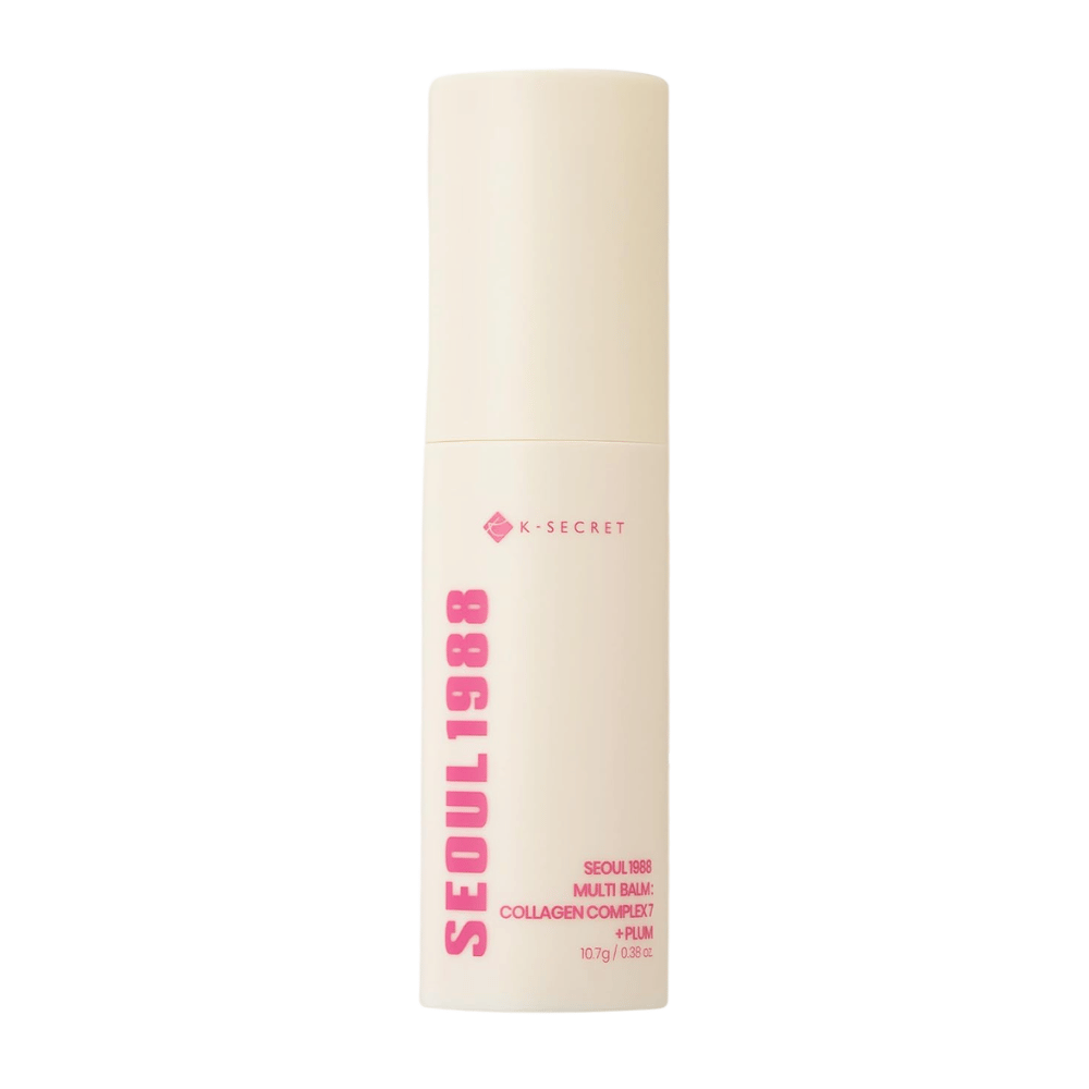 K-SECRET SEOUL 1988 Multi Balm Collagen Complex 7 + Plum 10,7 g – korejski vlažilni balzam v stiku za obraz in suhe predele kože.