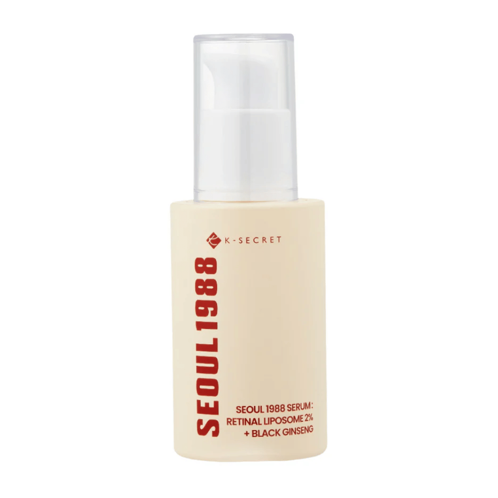 SEOUL 1988 Serum - Retinal Liposome 2% + Črni Ginseng

Ta visokozmogljiv serum združuje 2% Retinal Liposome in Črni Ginseng za učinkovito zmanjšanje gub, izboljšanje elastičnosti kože in izenačitev tena kože.

✨ Prednosti:
✔ Retinal Liposome 2% – Hitro delujoč retinoid za enakomerno strukturo kože
✔ Črni Ginseng – Krepi in ščiti kožo z močnimi antioksidanti
✔ Lahko vpojna formula – Primerna za vse tipe kože, tudi občutljivo kožo

Popolno za vas, ki želite spodbuditi obnovo kože in doseči enakomernejši ten