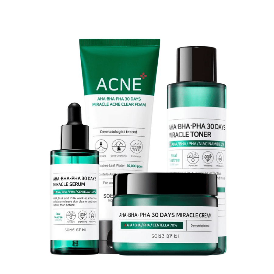 SOME BY MI Acne Treatment Starter Kit s hialuronsko kislino.