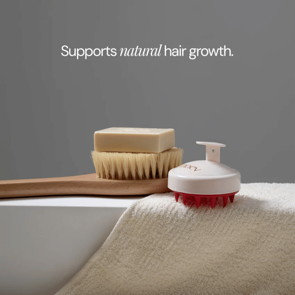 Scalp Massage Brush – krtača za lasišče za sproščujočo masažo in manjšo napetost