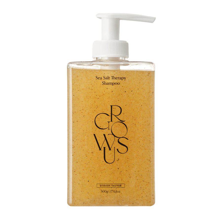 GROWUS Sea Salt Therapy Shampoo 500 ml – piling šampon z morsko soljo za uravnoteženo lasišče