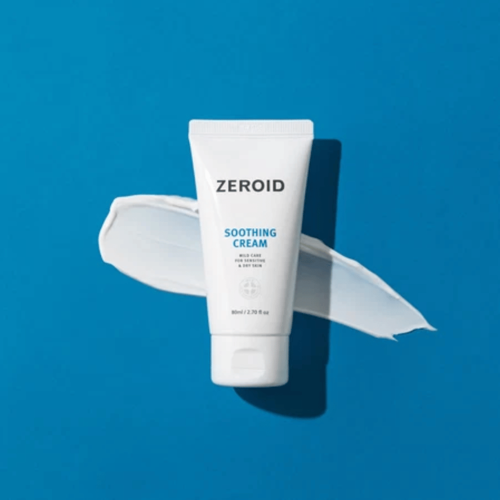 ZEROID Soothing Cream z lastnostmi krepitve pregrade in vlaženja za občutljivo kožo