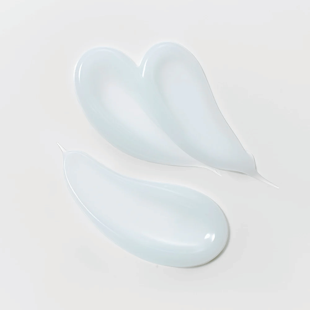 Tekstura Slow Pure Splash Hydration Gel Cream, lahka modrikasta gel, ki vlaži in pomirja kožo.