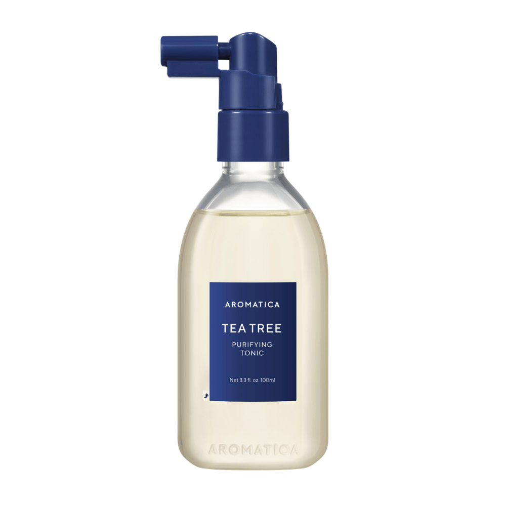 1. AROMATICA Tea Tree Purifying Tonic 100 ml – slika izdelka tonika za lasišče z razpršilno šobo