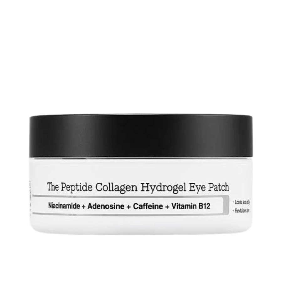 Slika izdelka COSRX Peptide Collagen Hydrogel Eye Patch – maska za oči s peptidi in vitaminom B12 za sijaj in čvrstost.