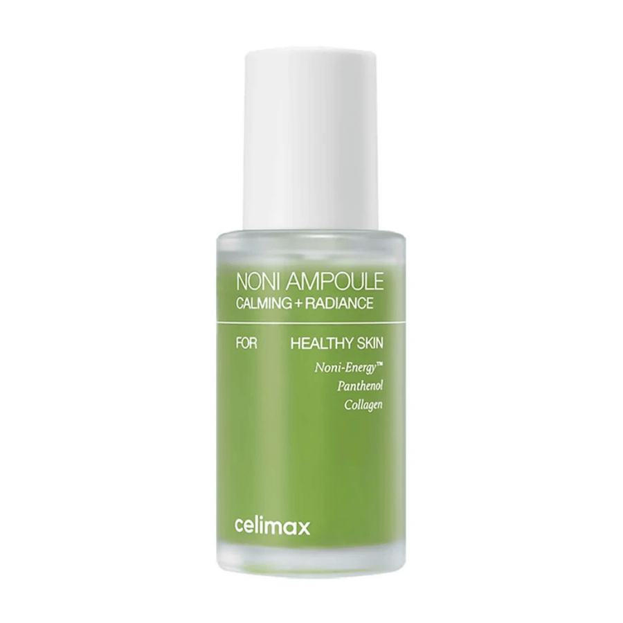 Celimax The Real Noni Ampoule je ampula s pomirjujočim in sijočim učinkom za zdravo kožo. Vsebuje Noni-Energy™, pantenol in kolagen za vlaženje in izboljšanje elastičnosti kože. Popolna za vsakodnevno uporabo za svežo in sijočo polt!