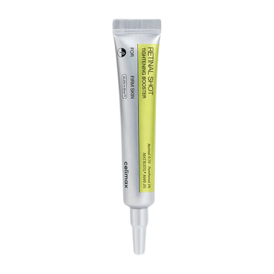 Dobite čvrstejšo in bolj mladostno kožo s Celimax Vita A Retinal Shot Tightening Booster. Ta učinkovita formula z retinalom pomaga zmanjšati vidnost gub in povečati elastičnost kože. Popolno za zagotavljanje nege, ki si jo vaša koža zasluži!