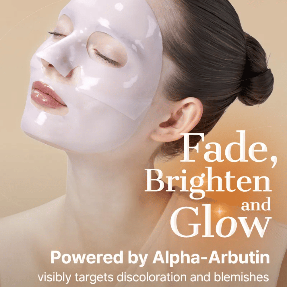 Nanos COSRX Alpha-Arbutin Discoloration Care Hydrogel Mask – hidrogel sheet mask ki tesno prilega in zagotavlja maksimalni učinek proti neenakomernemu tonu kože.