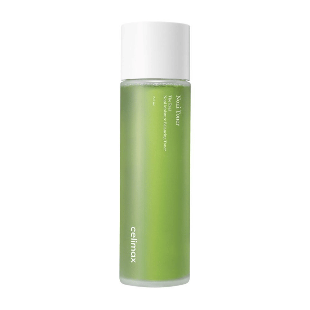 Celimax The Real Noni Moisture Balancing Toner je osvežujoč tonik, ki vlaži in uravnoveša kožo. Obogaten z ekstraktom Noni, pomaga pomiriti draženje in izboljšati strukturo kože.