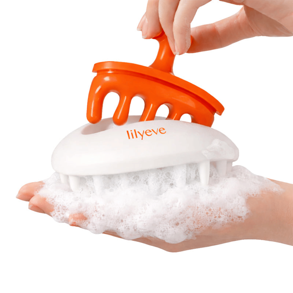 LILYEVE Two-Way Gua Sha Brush z masažno in gua sha funkcijo za nego lasišča