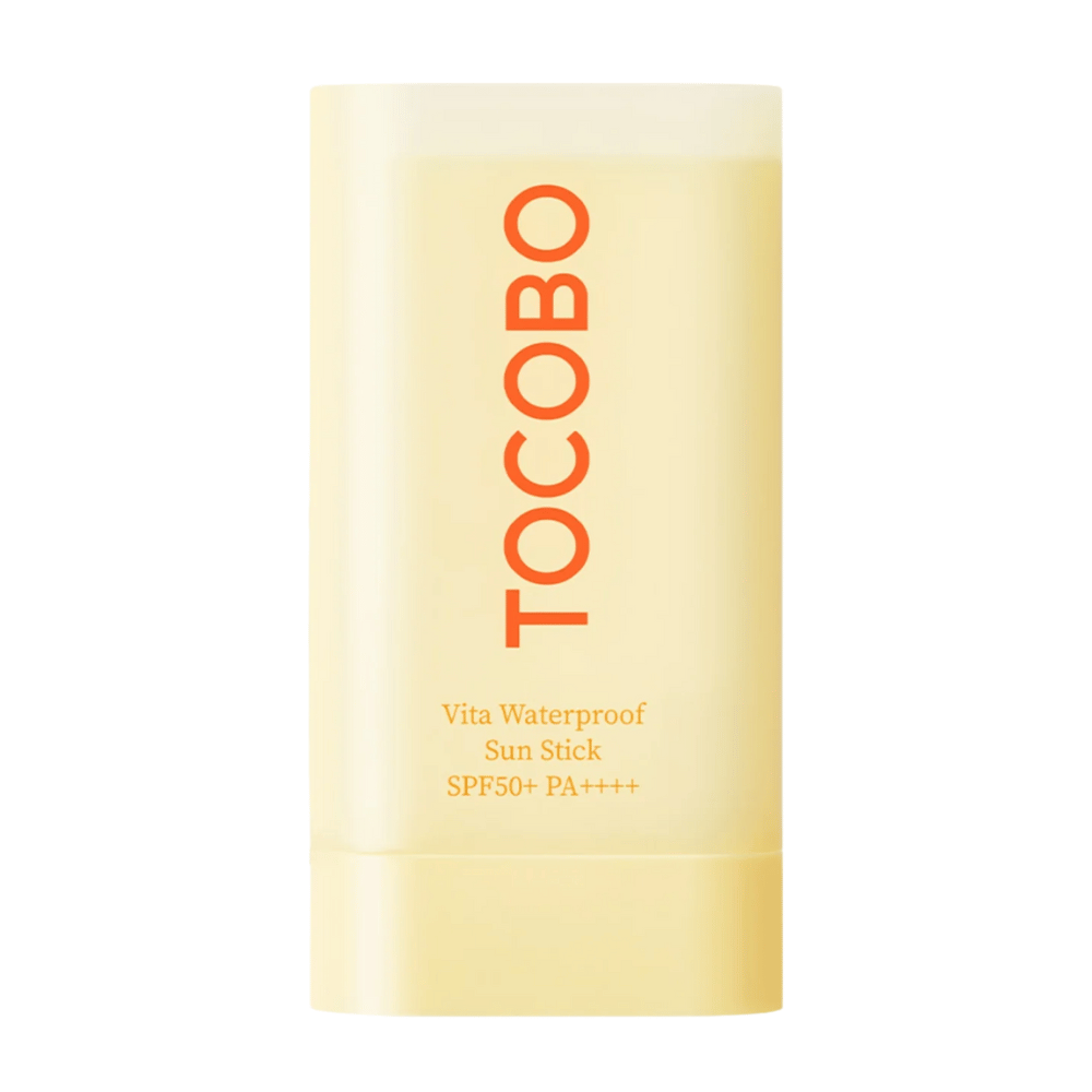 TOCOBO Vita Waterproof Sun Stick je zaščitna palica za sončenje z SPF50+ PA++++, ki nudi visoko zaščito pred UV-žarki. Vodoodporna, enostavna za nanos in popolna za občutljivo kožo.