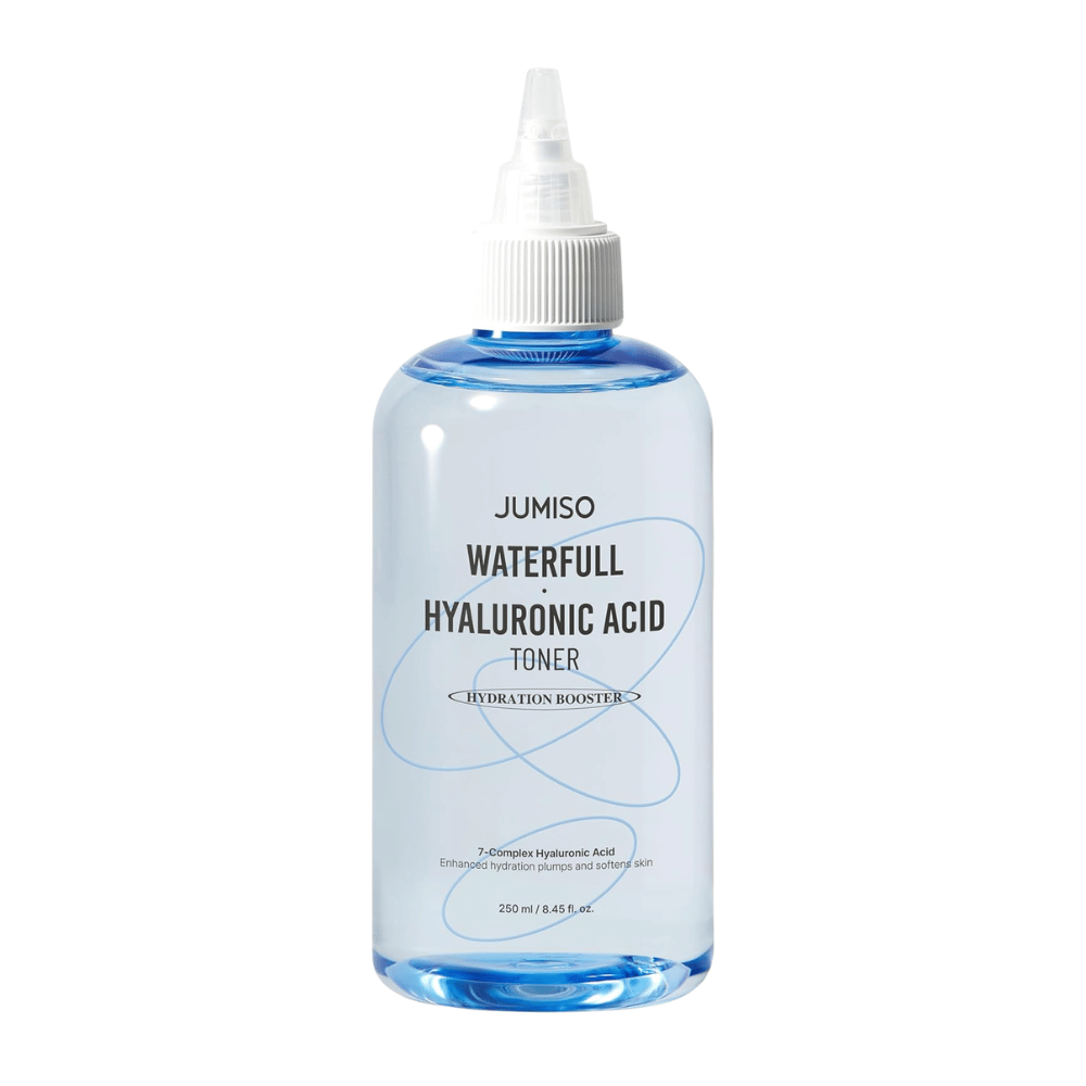 Jumiso Waterfull Hyaluronic Acid Tonik za obraz 250 ml – vlažilna tonik za obraz za suho, občutljivo in dehidrirano kožo