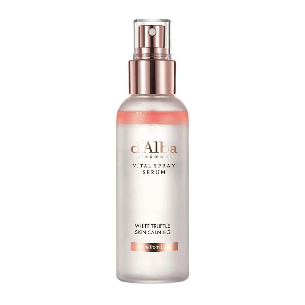d'Alba White Truffle Vital Spray Serum – slika izdelka vlažilne in pomirjujoče meglice za obraz
