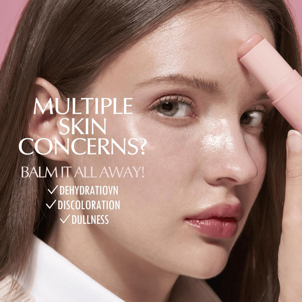 KAHI Wrinkle Bounce Multi Balm se nanaša na obraz za vlaženje, sijaj in izboljšano elastičnost kože proti suhosti in pusti koži.