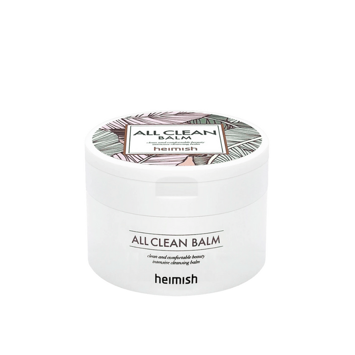 Heimish All Clean Balm 120ml – korejski čistilni balzam, ki učinkovito odstranjuje ličila, zaščito pred soncem in nečistoče, hkrati pa vlaži kožo.