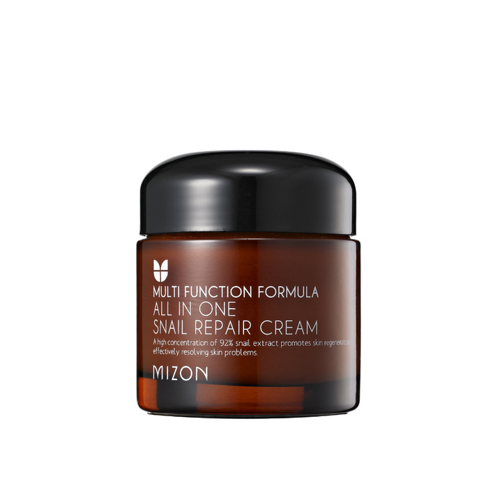 All In One Snail Repair Cream 75ml iz MIZON, priljubljen izdelek K-beauty.