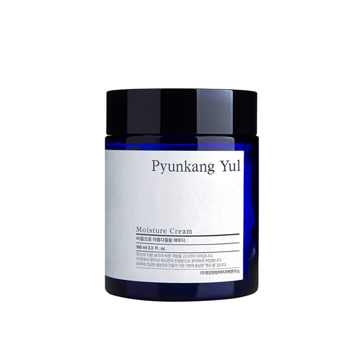 Kozarec Pyunkang Yul Moisture Cream 100ml na beli podlagi z vlažilnimi lastnostmi.
