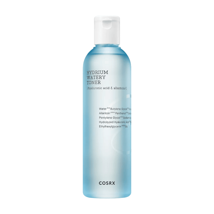 COSRX Hydrium Watery Toner 150ml z hialuronsko kislino za vlaženje kože.