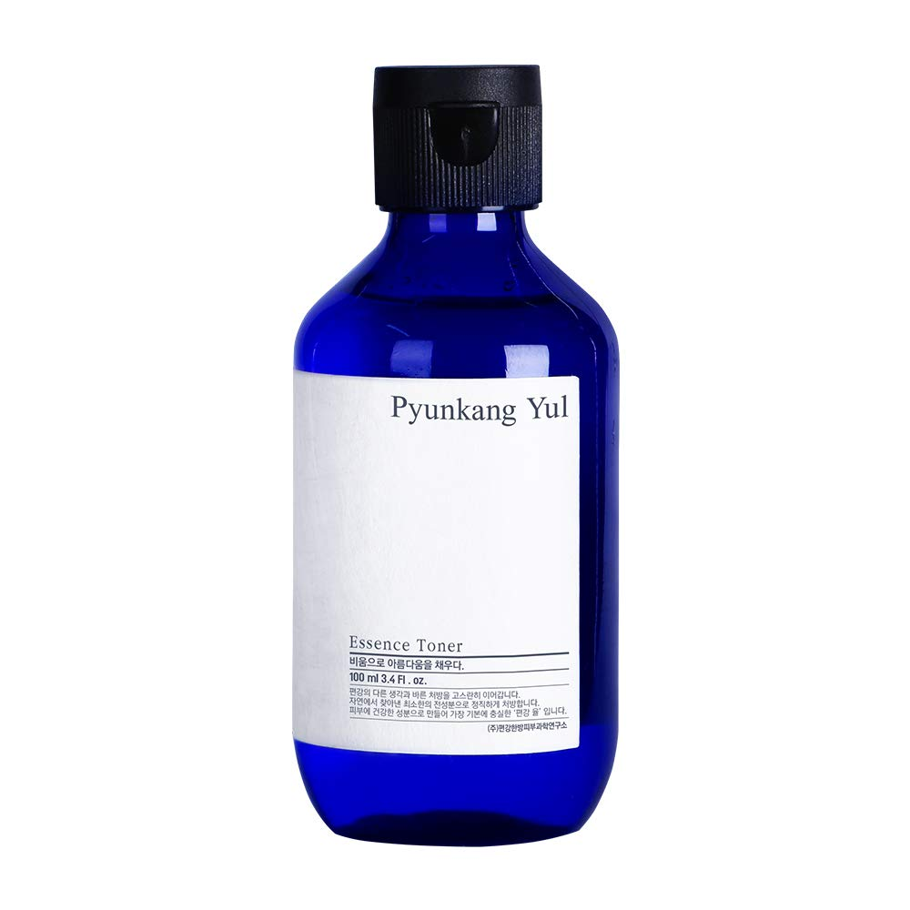 Vlažilno sredstvo za umivanje telesa z izvlečkom korenine astragalusa: Pyunkang Yul Essence Toner.