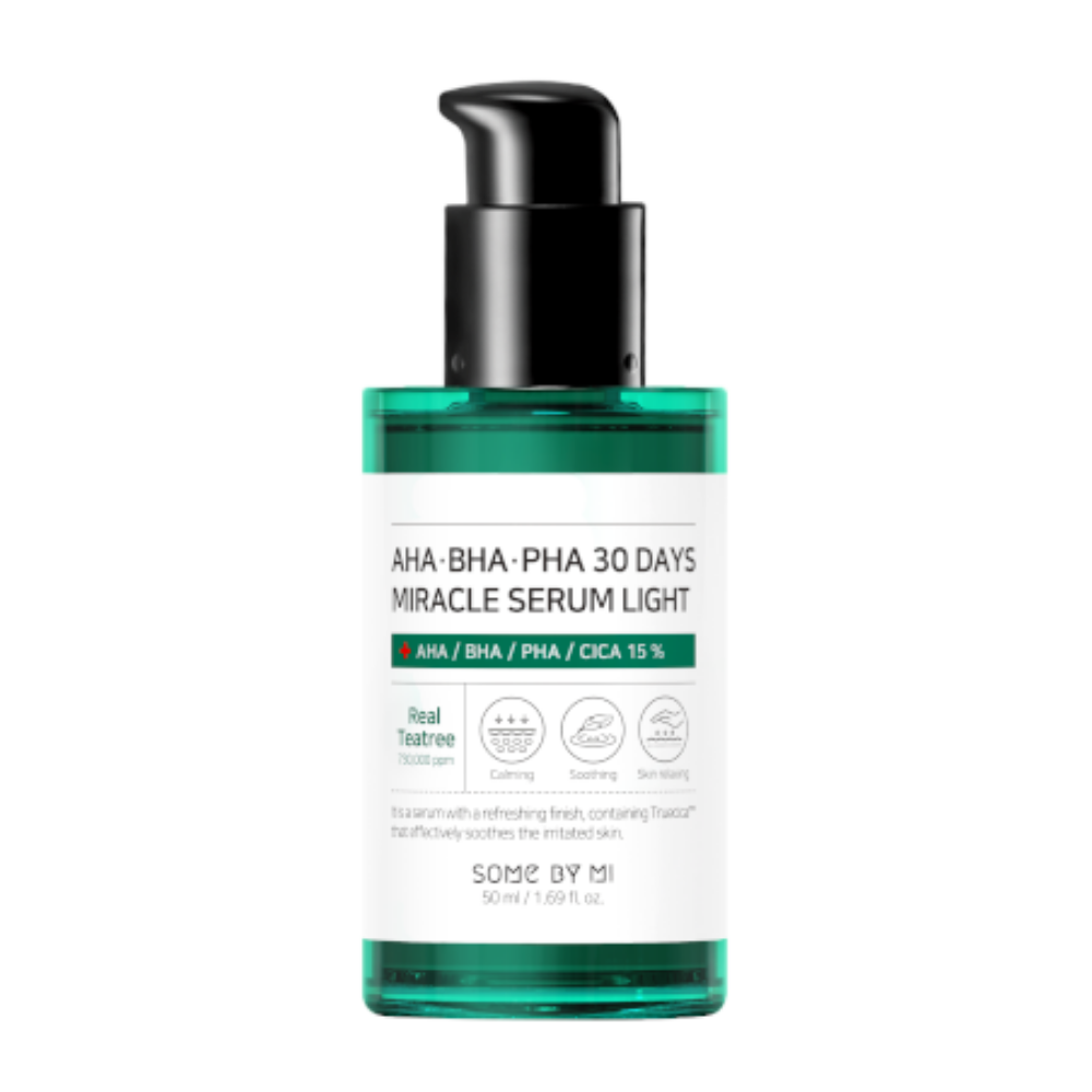 SOME BY MI AHA, BHA, PHA 30 Days Miracle Serum Light 50ml za akne in pigmentne madeže.