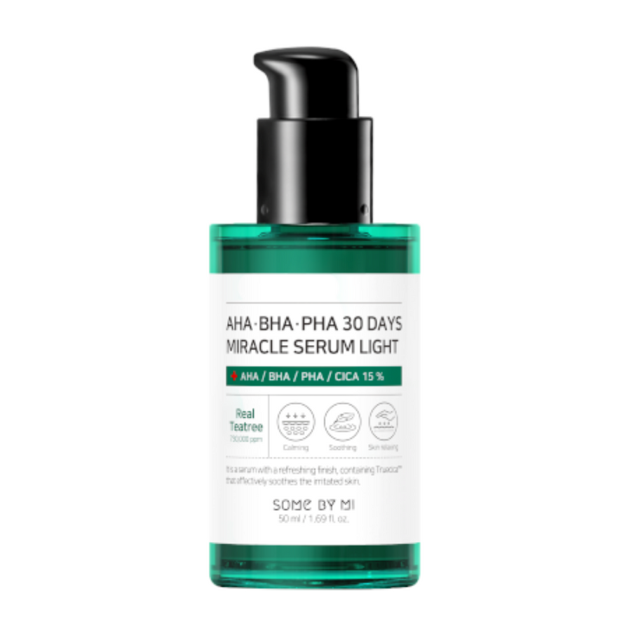 SOME BY MI AHA, BHA, PHA 30 Days Miracle Serum Light 50ml za akne in pigmentne madeže.