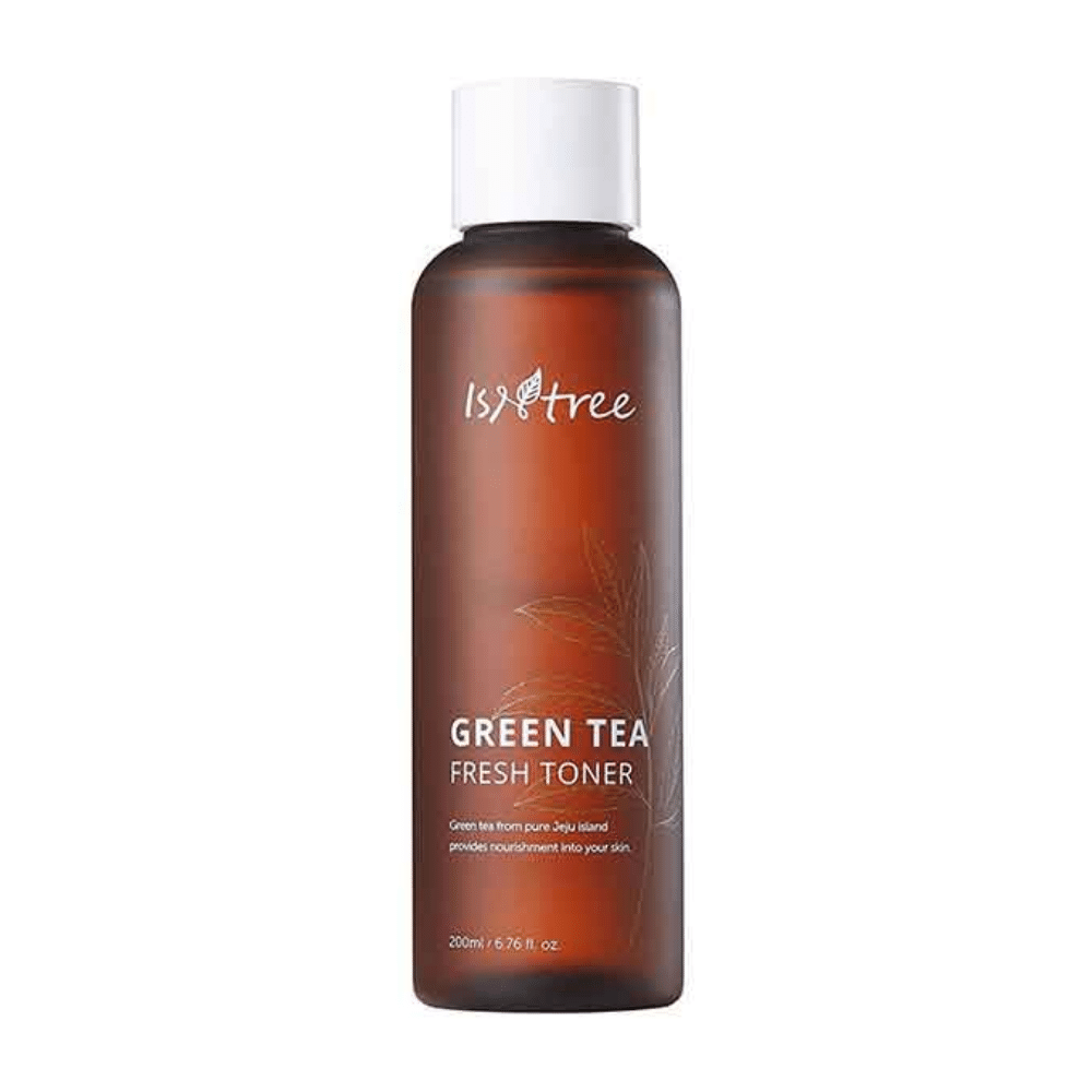 Isntree's Green Tea Fresh Toner 200ml z ekstraktom zelenega čaja.